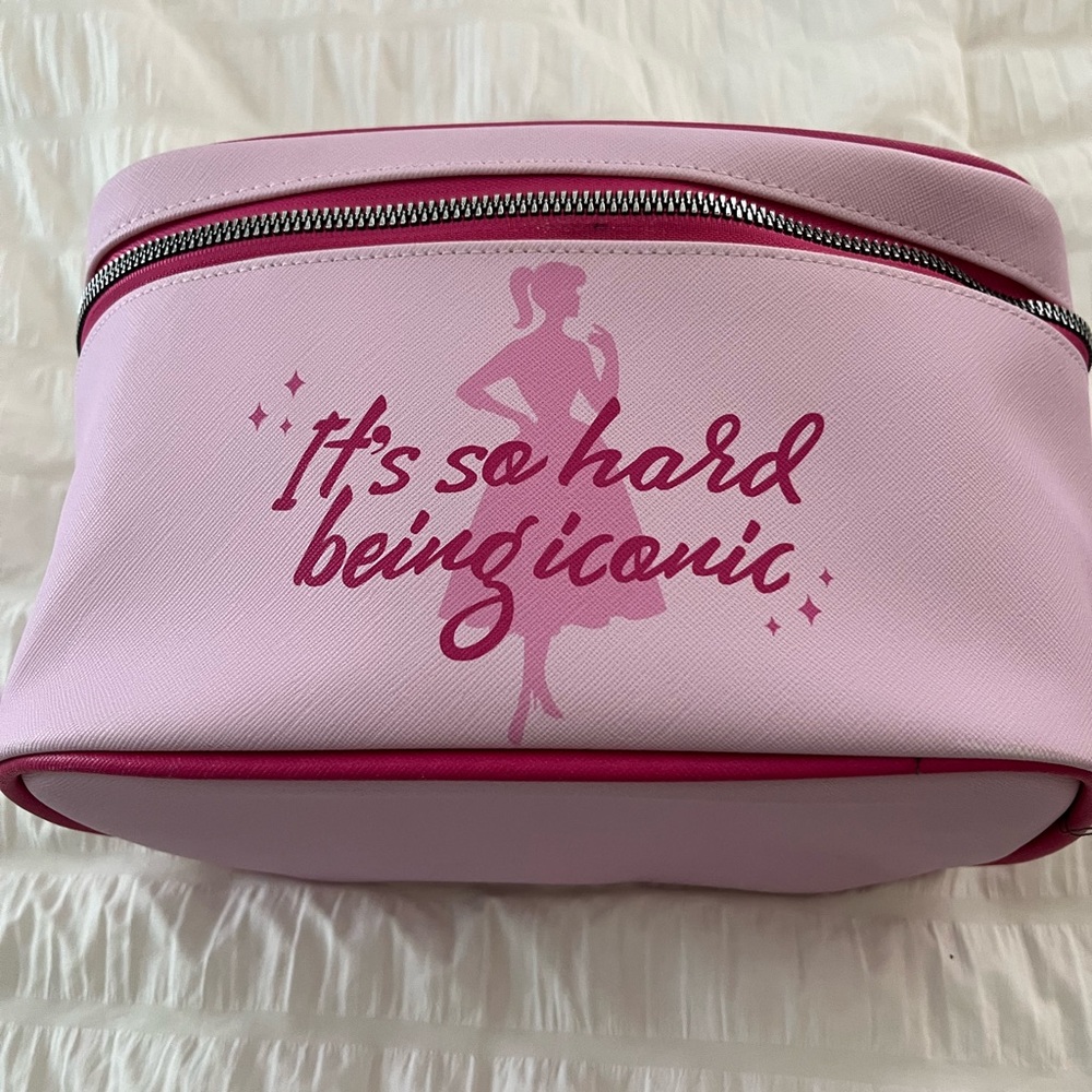 Barbie Pink Iconic Women's Cosmetic Bag EUC
